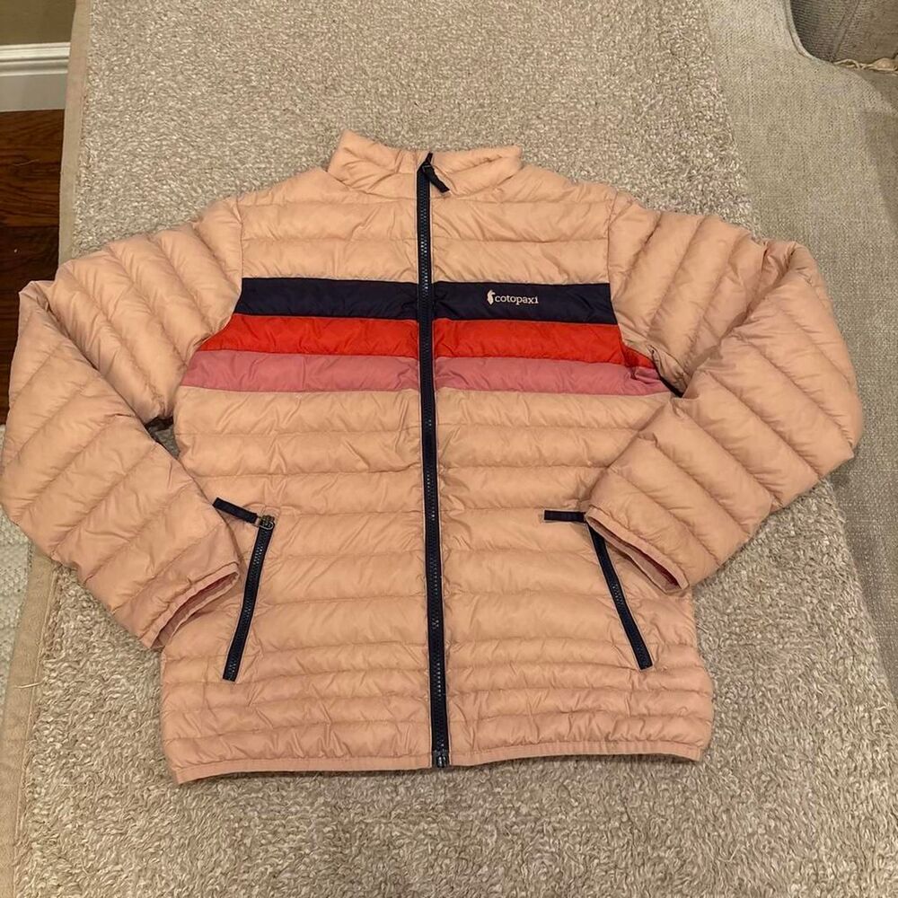 Cotopaxi Women's Pink and Tan Jacket